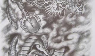 纹身图案龙 纹身图案龙