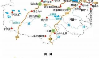 川藏线自驾游路线图
